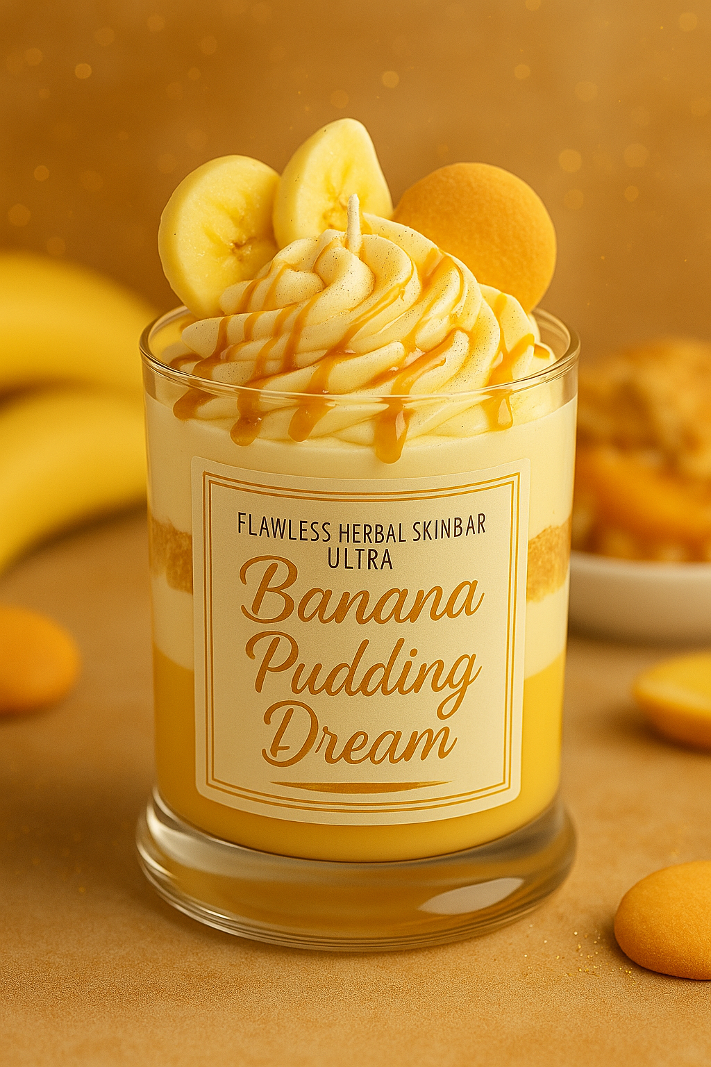 Banana Pudding Candle