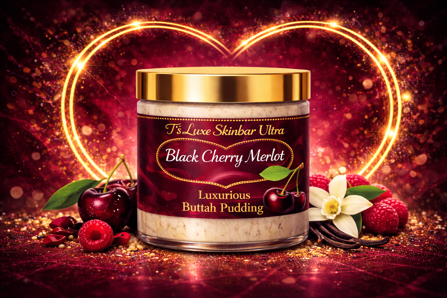 Black Cherry Merlot Buttah Pudding