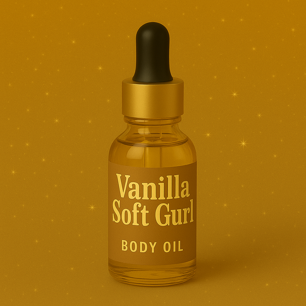 Vanilla Soft Girl Body Oil 4oz