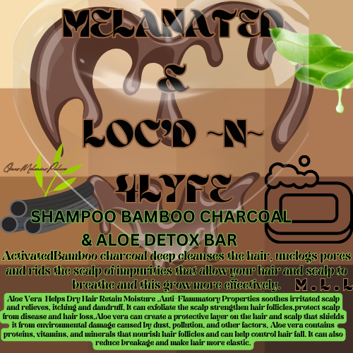 BAMBOO CHARCOAL & ALOE DETOX SHAMPOO BAR