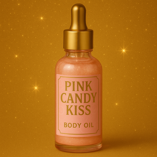 Pink Candy Kisses Body Oil 4oz