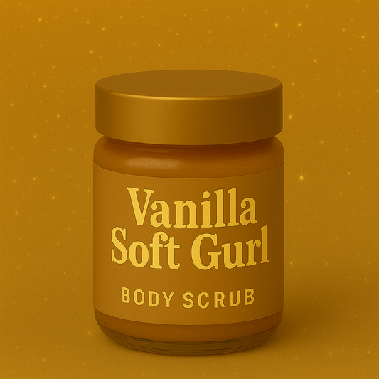 Vanilla Soft Girl Body Polish 8oz
