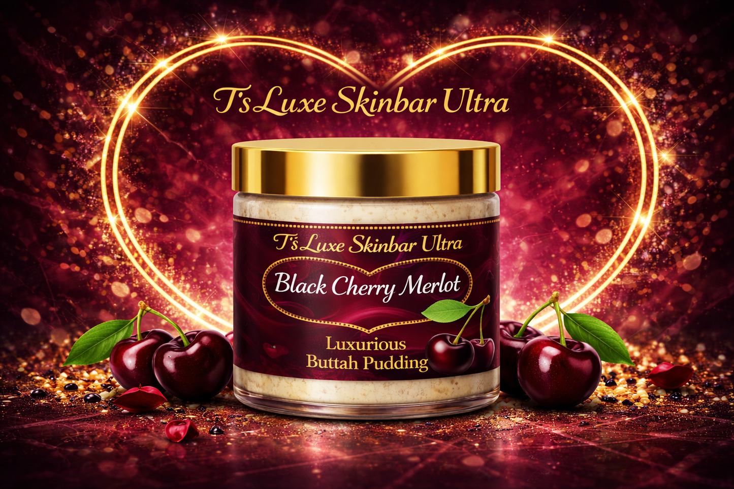 Black Cherry Merlot Buttah Pudding