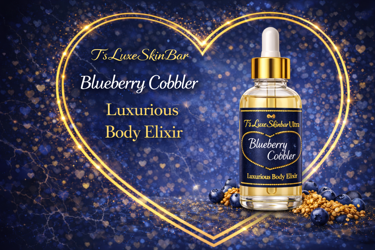 Blueberry Cobbler Body Elixir
