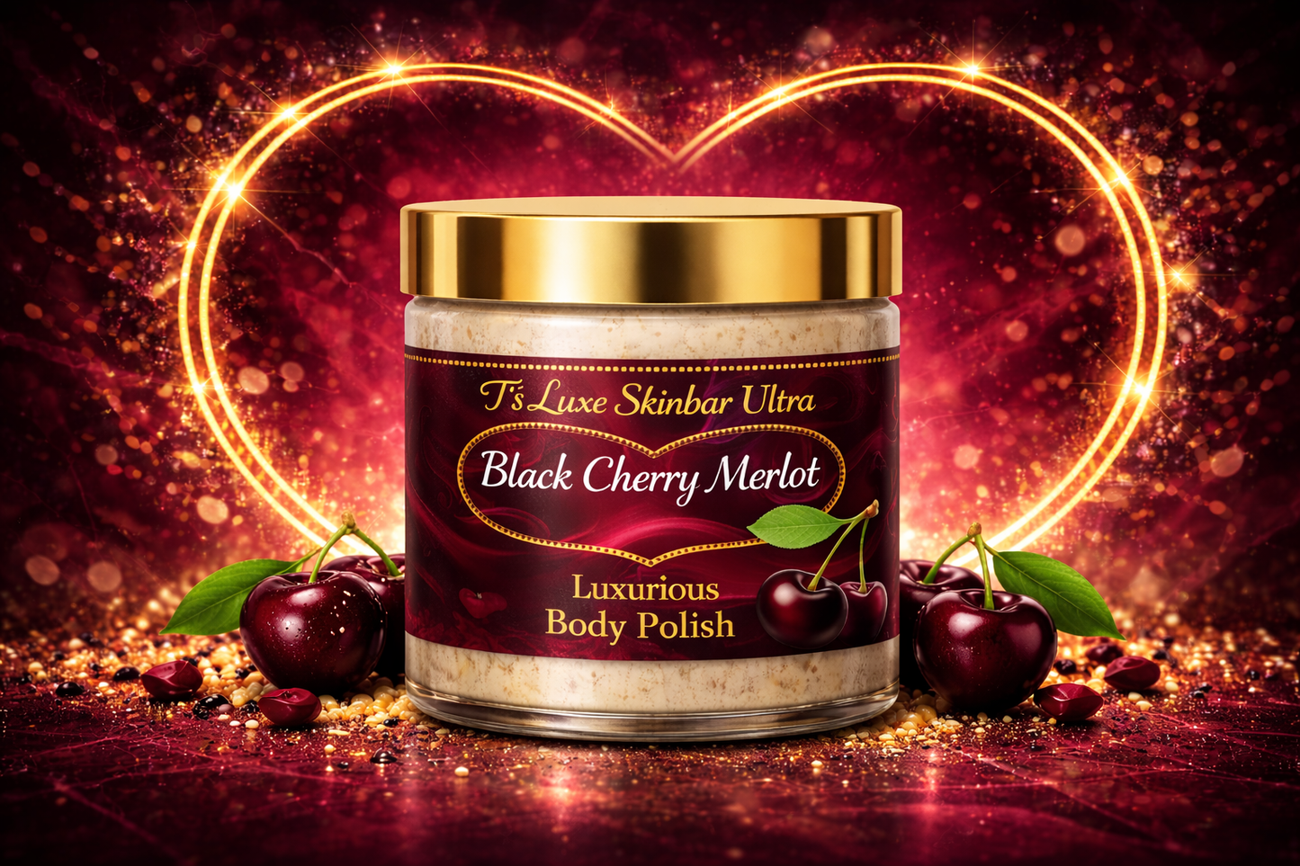 Black Cherry Merlot Body Polish