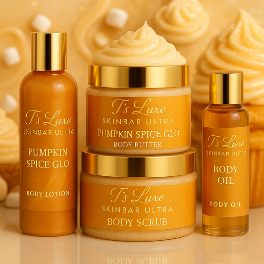 8oz Pumpkin Spice Glo Collection Set