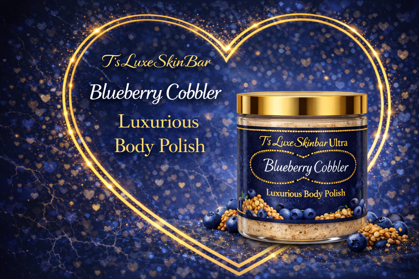 Blueberry cobbler Body Polish