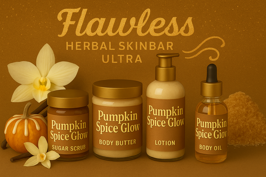 8oz Pumpkin Spice Glo Collection Set